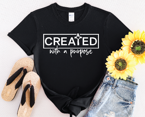 Created with A Purpose - Multiple Color Options