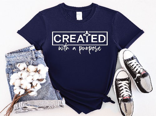 Created with A Purpose - Multiple Color Options