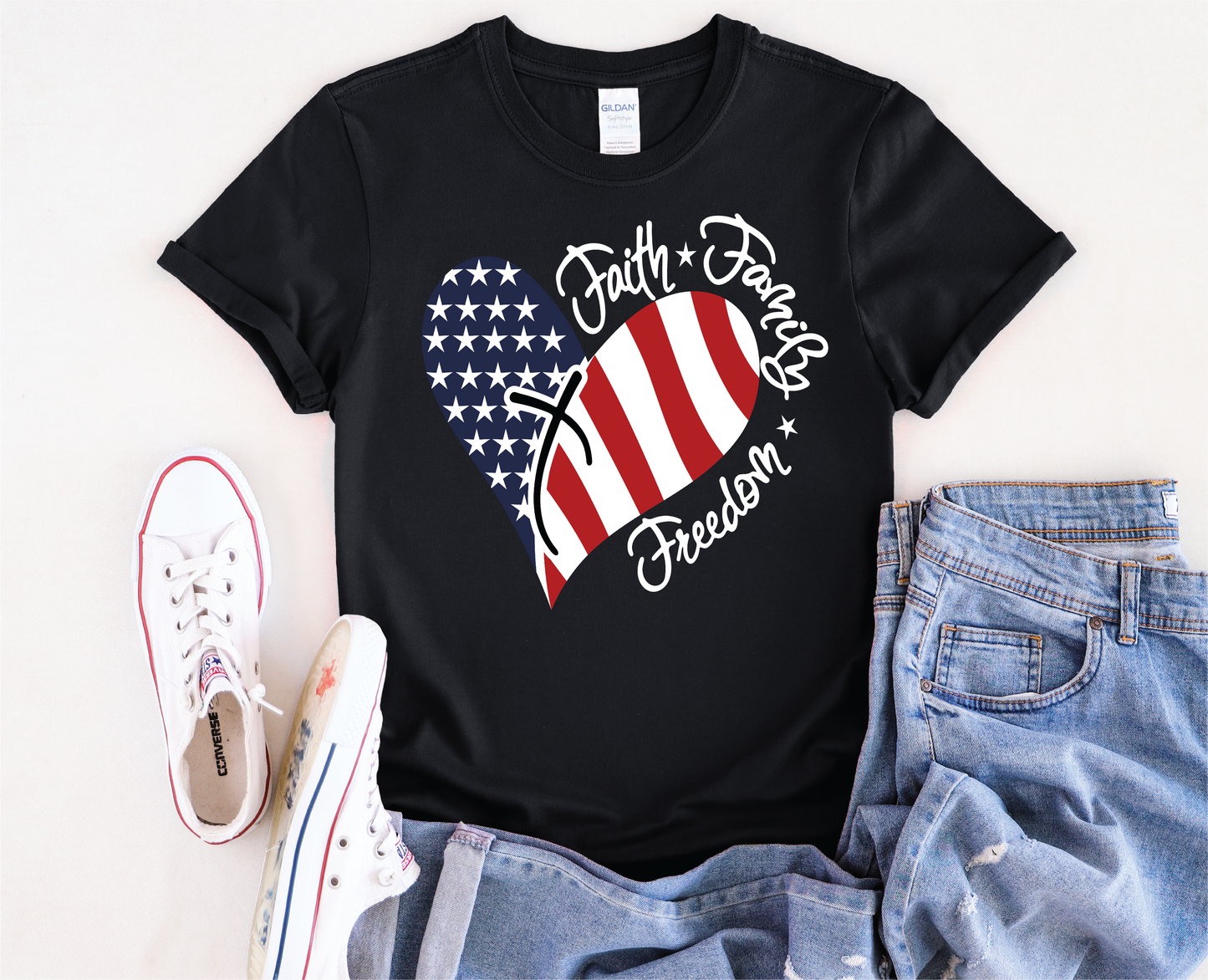 Faith Family Freedom - Multiple Color Options