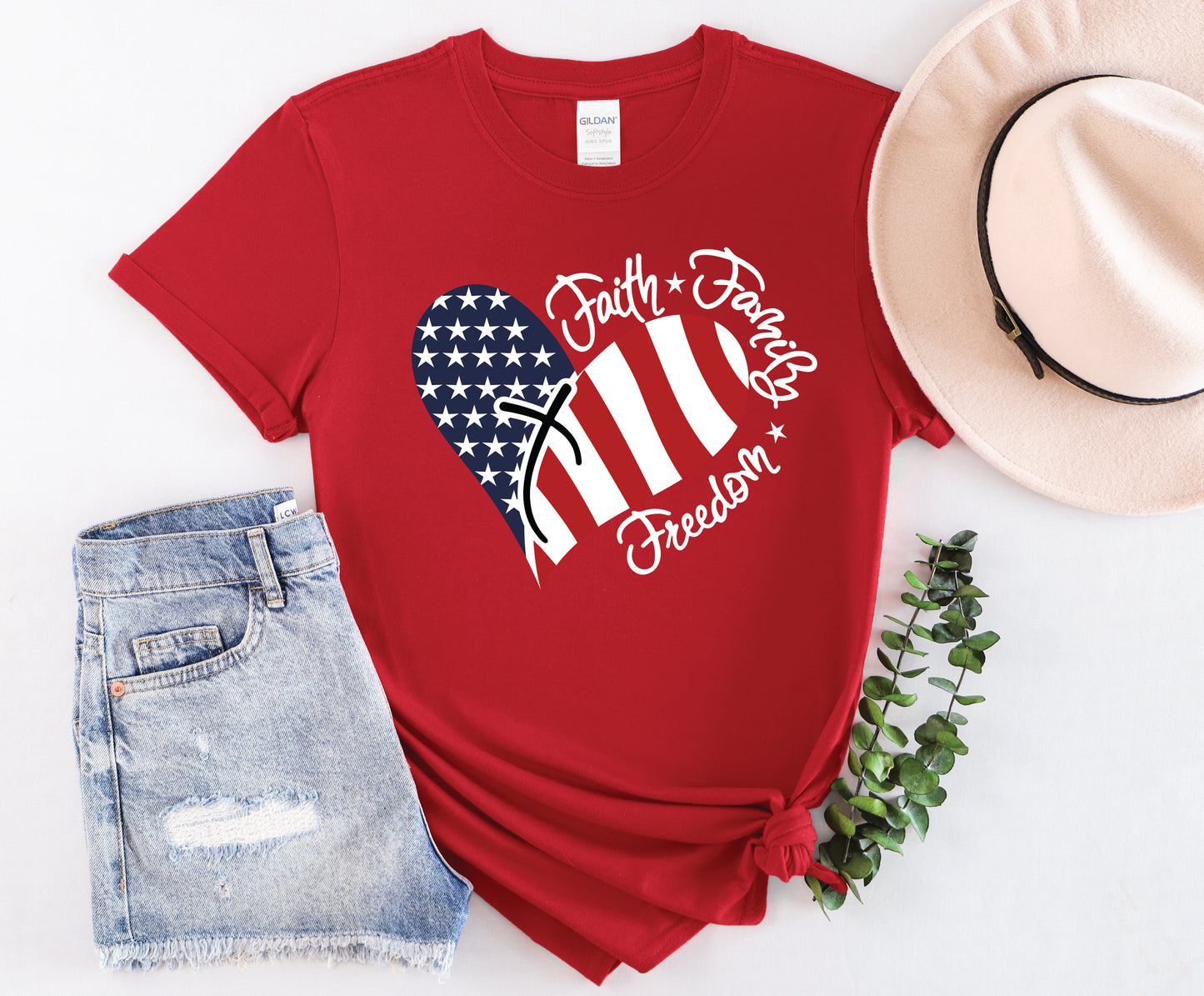 Faith Family Freedom - Multiple Color Options