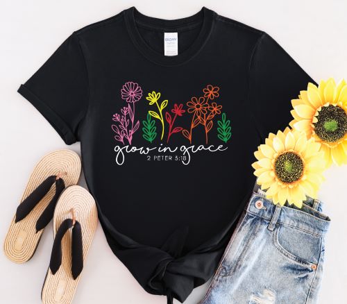 Grow in Grace - Multiple Color Options