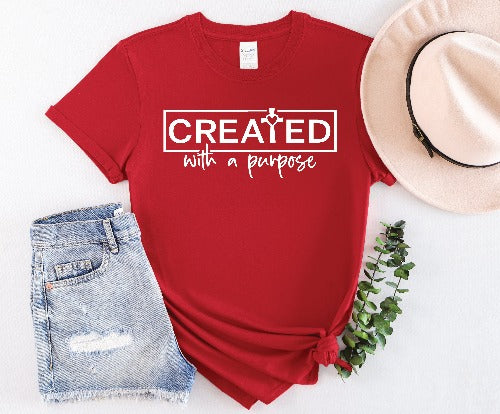 Created with A Purpose - Multiple Color Options